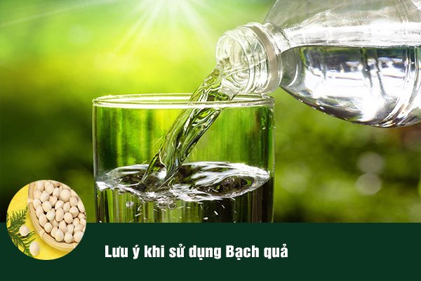 Lưu ý không nên sử dụng bạch quả quá nhiều sẽ phản tác dụng.