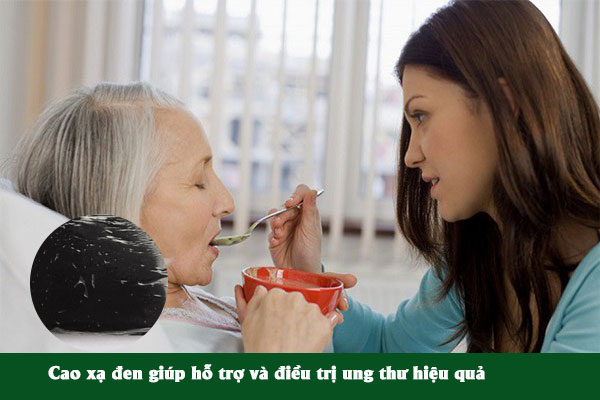 Cao xạ đen thường dùng trong các bài thuốc hỗ trợ điều trị ung thư