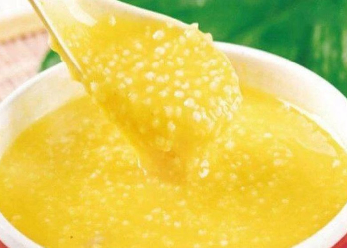 Cháo hạt kê cho bé ăn dặm