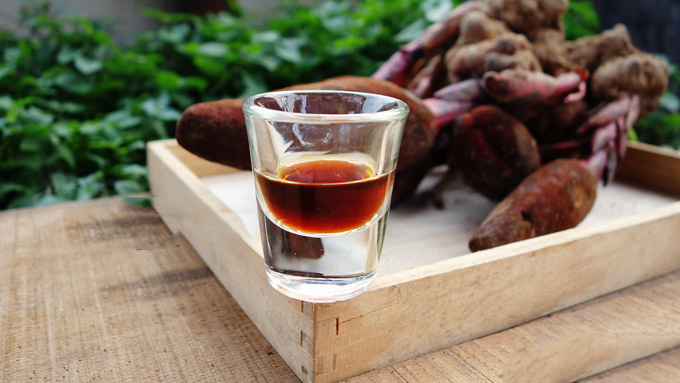 rượu ngâm nấm ngọc cẩu hoàn thành