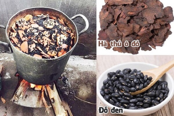Cách chế biến hà thủ ô ninh đậu đen