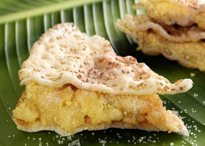 Làm bánh đa kê đậu xanh từ hạt kê