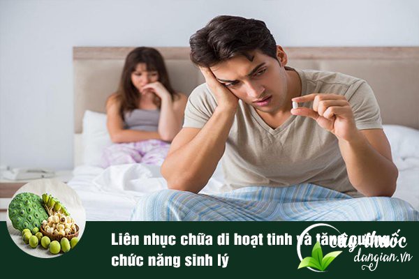 Hạt sen (Liên nhục) cũng thường được sử dụng để làm bài thuốc chữa yếu sinh lý ở nam giới.