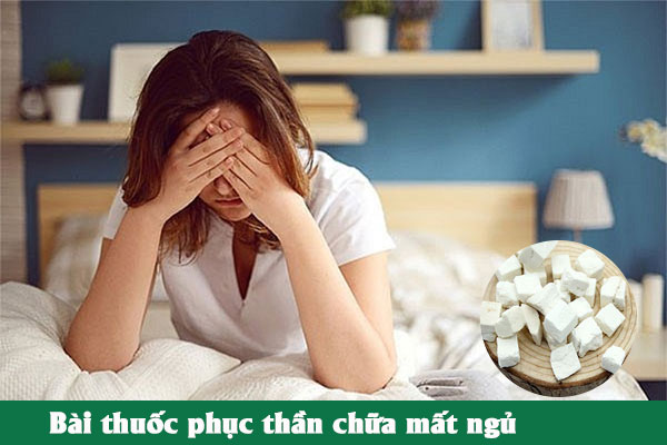 Phục thần thường được dùng làm bài thuốc chữa mất ngủ, ngủ không sâu giấc