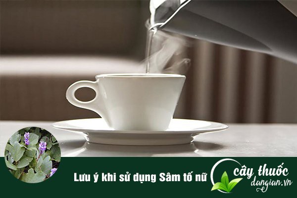 Lưu ý không nên lạm dụng quá nhiều sâm tố nữ sẽ dễ bị đau đầu, chóng mặt,...