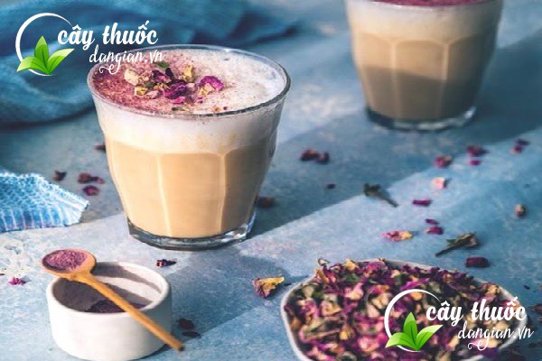 Trà hoa hồng kết hợp được với nhiều loại đồ uống